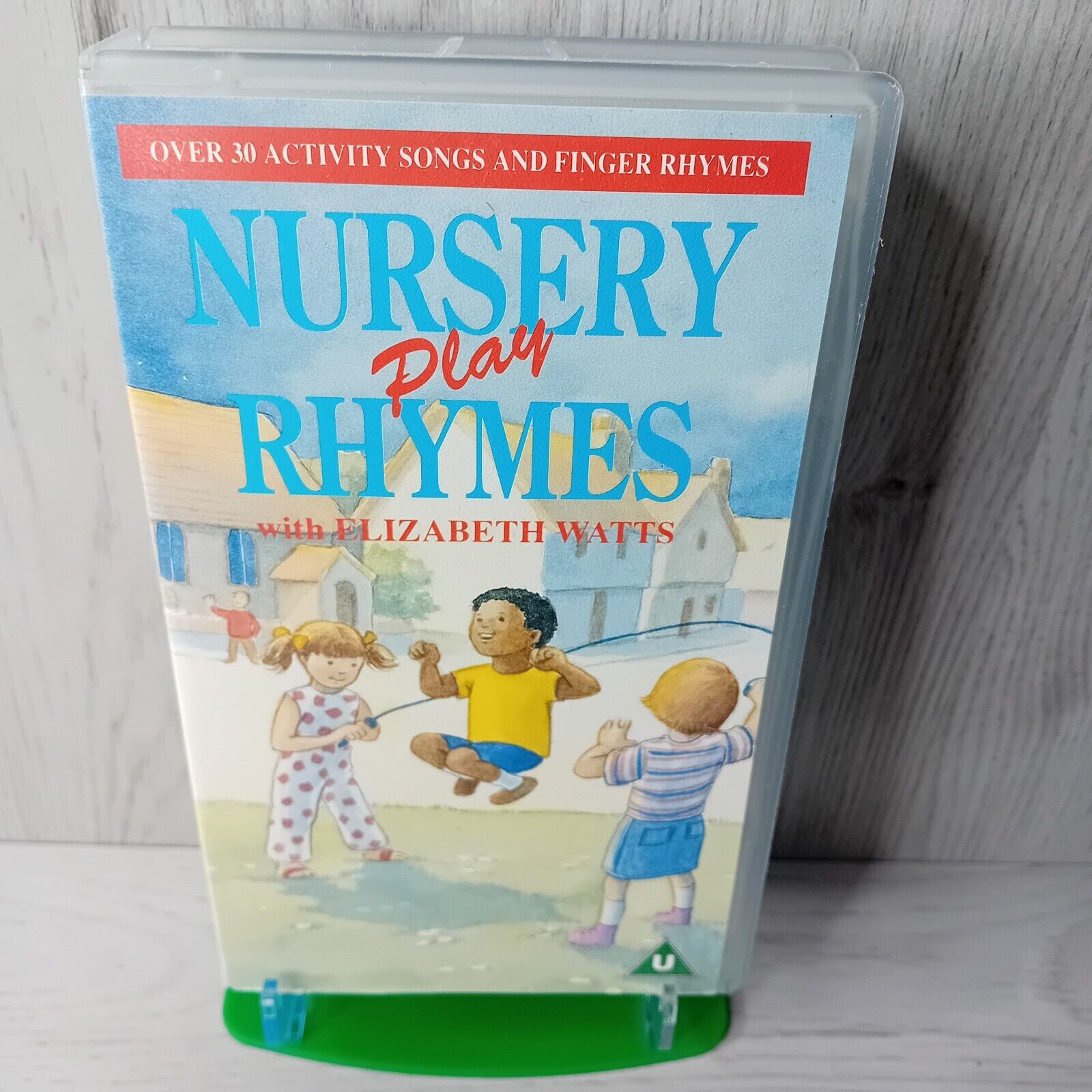 NURSERY PLAY RHYMES Elizabeth Watts Vhs - Rare Retro Video Tape £35.09 ...