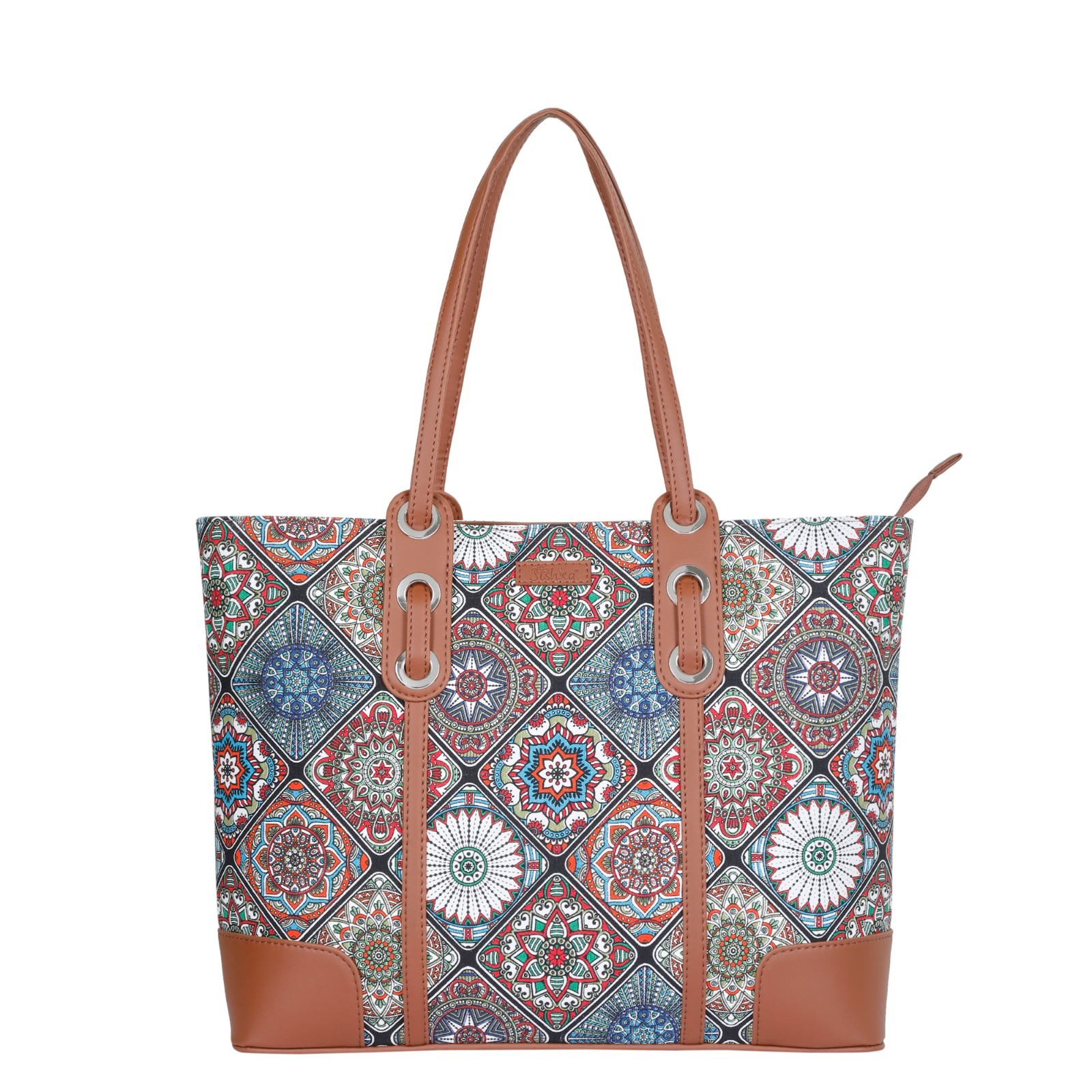 Sishka Ladies Hand Crafted Printed Fabric Tote Bag – satchel bag ,shoulder bag