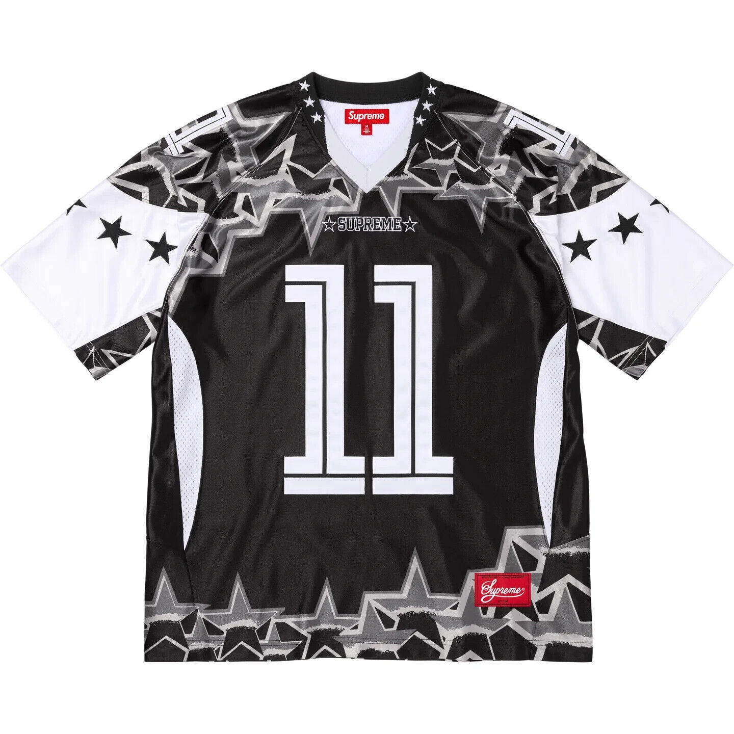 Supreme Stars Football Jersey Black Royal Orange Gold 4colors 25SS