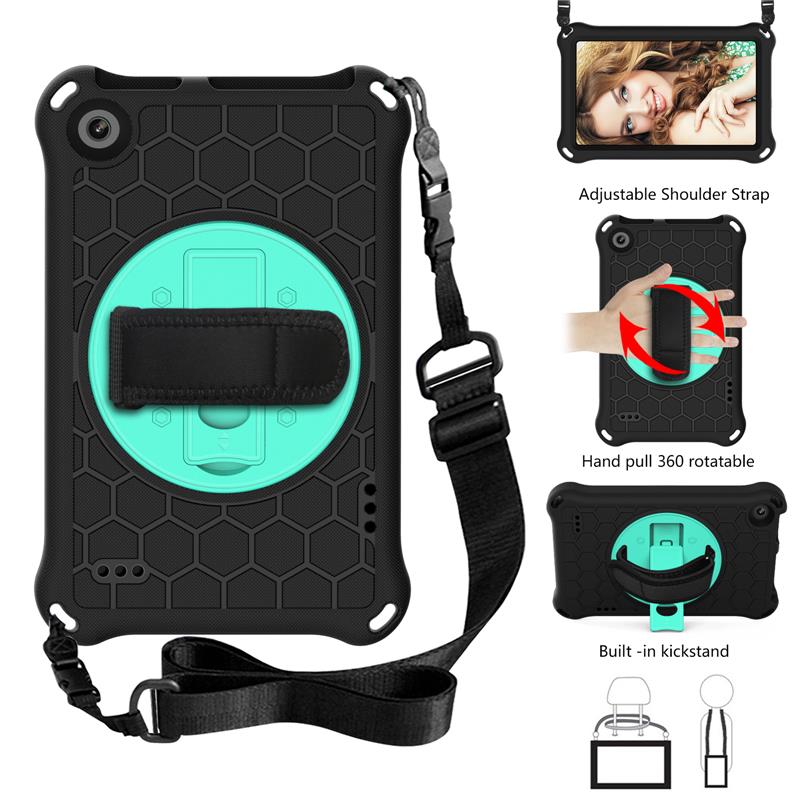 Kids Case For Amazon Fire 7 HD 8 HD 10 Tablet ShockProof EVA Foam Stand Cover - Picture 37 of 91