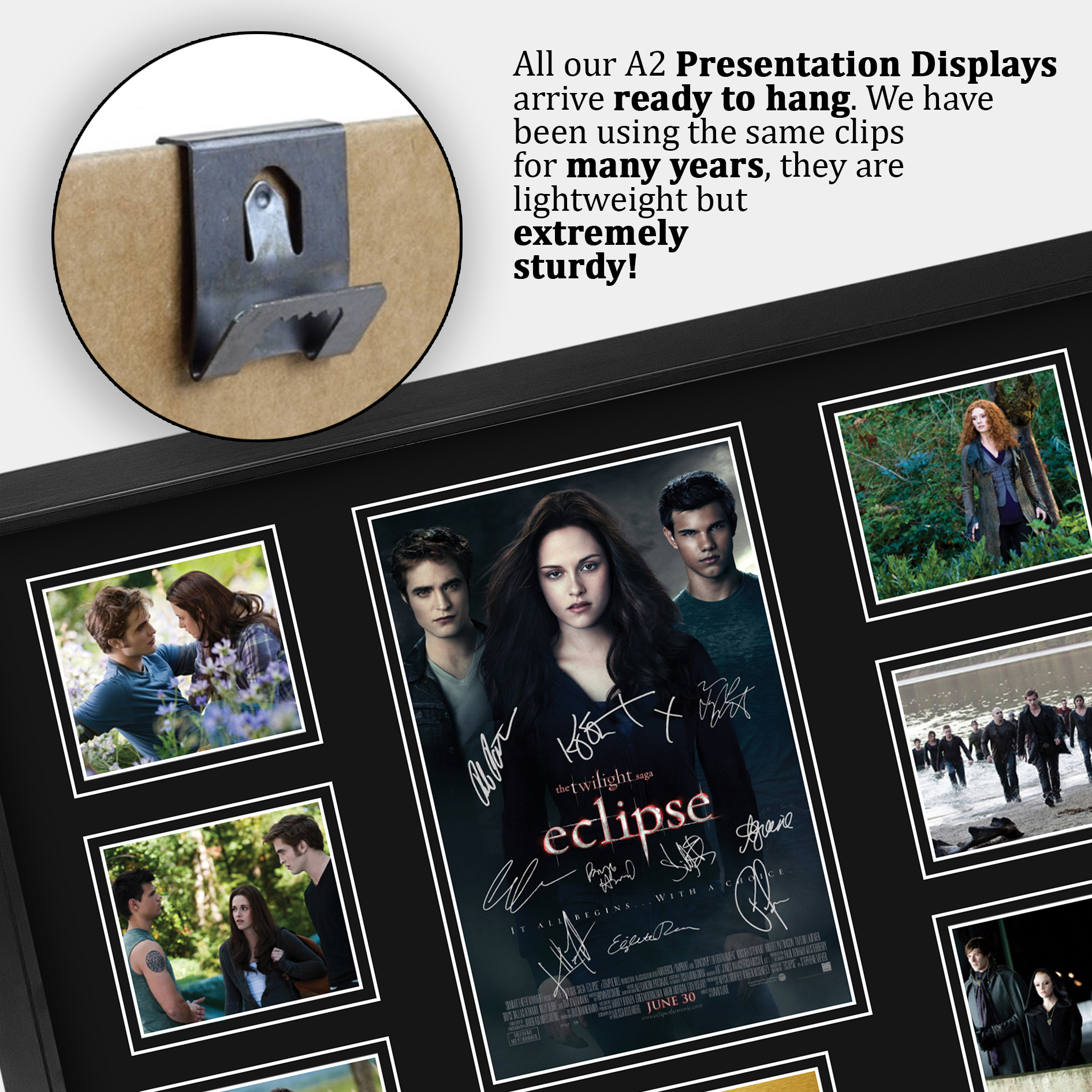 Crepúsculo Ideal Regalo Impreso Enmarcado Autógrafo Imagen para Películas Memorabilia Fans - Imagen 48 de 91