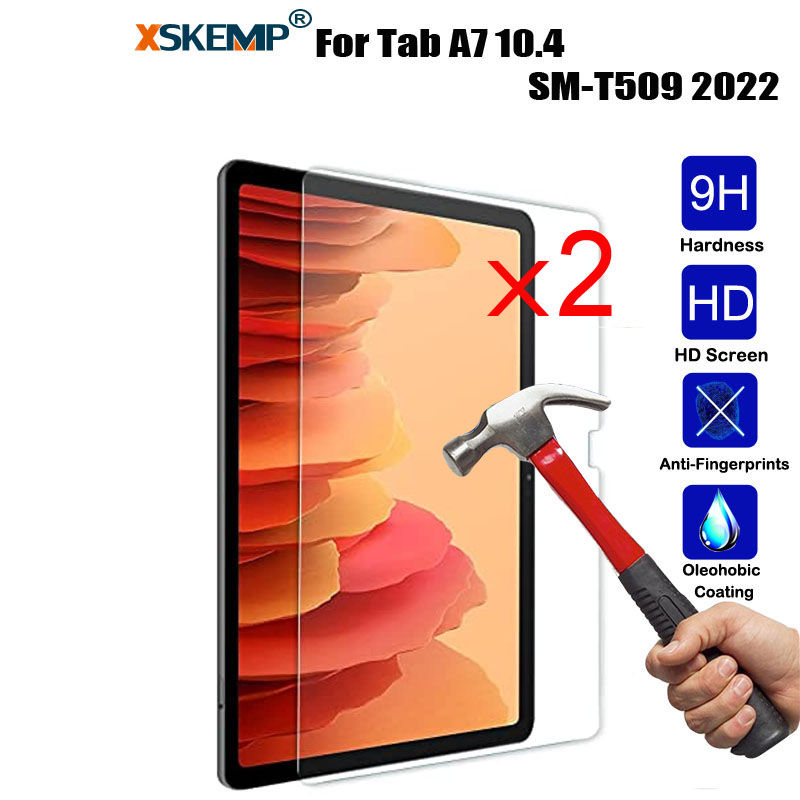 2PCS Glass Screen Protector Shield Samsung Galaxy Tab S7 S8 S6 S5e S4 S3 A7 A8 - Picture 26 of 40