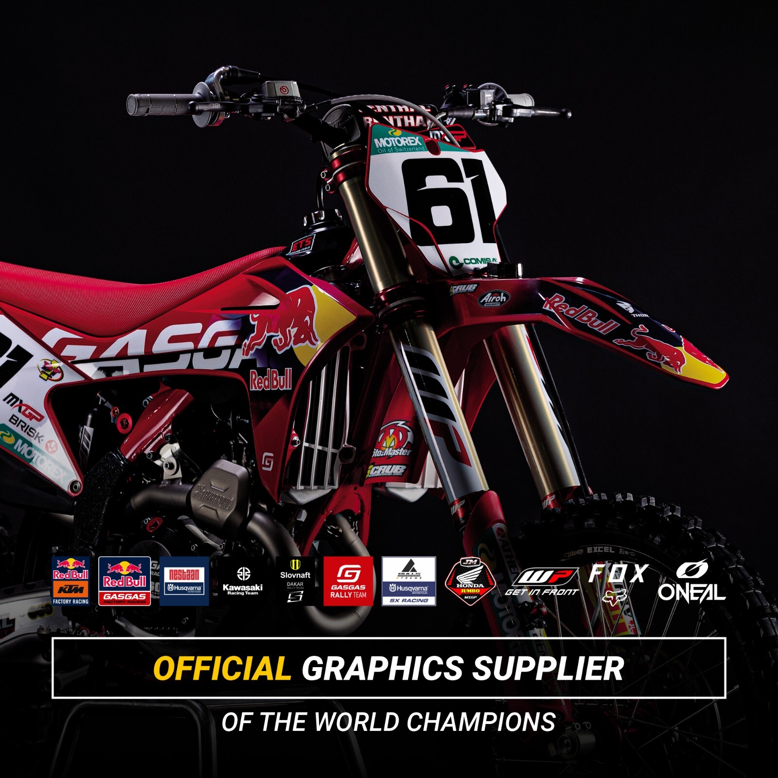 Gas Gas SM 700 Supermoto 2022 2023 2024 Graphics decals stickers kit set