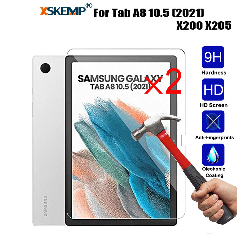 2PCS Glass Screen Protector Shield Samsung Galaxy Tab S7 S8 S6 S5e S4 S3 A7 A8 - Picture 24 of 40