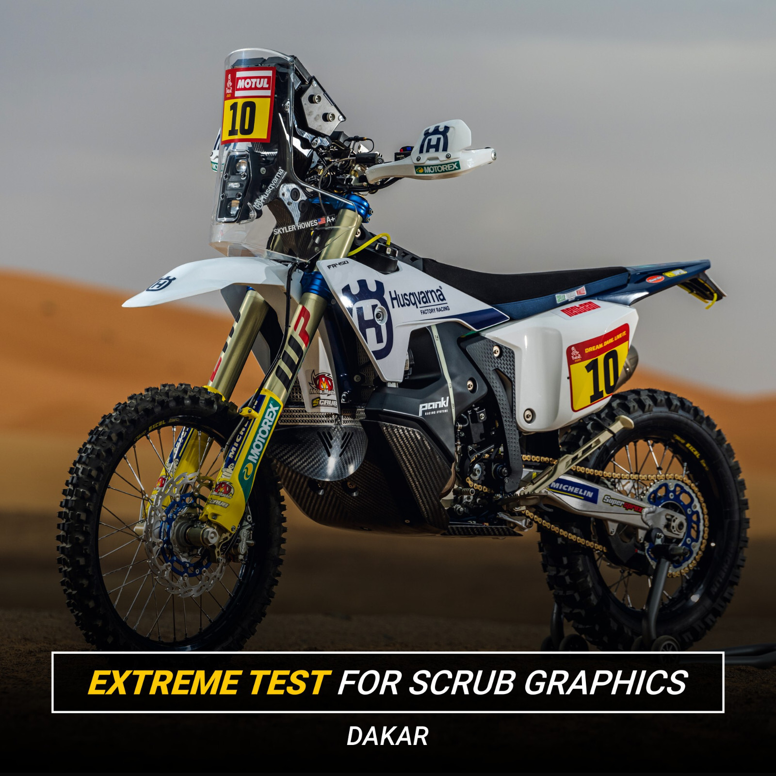 KTM graphics SMC 625 640 660 LC4 1999 2000 2001 2002 2003 2004 decals SCRUB
