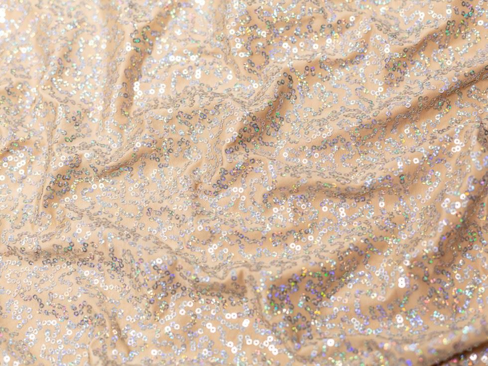 Sequin ITY Silky Stretch Knit Fabric 127cm / 50" Wide - per metre - Picture 5 of 27