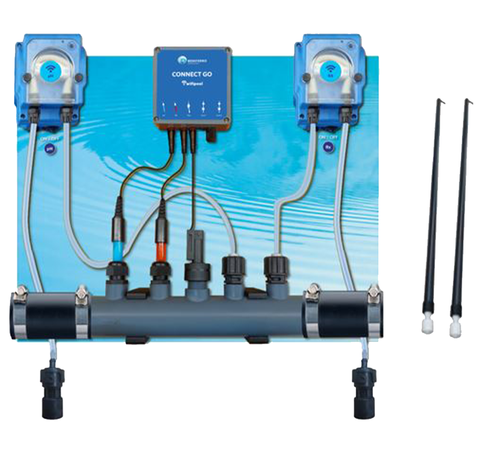 Swimming Pool Automatic Chlorine Dosing System with pH Measurement and...
