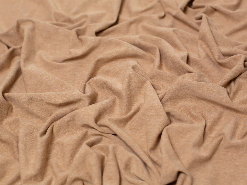 Minerva Melange Cotton Jersey Stretch Knit Fabric 150cm / 60" Wide - per metre - Picture 30 of 55