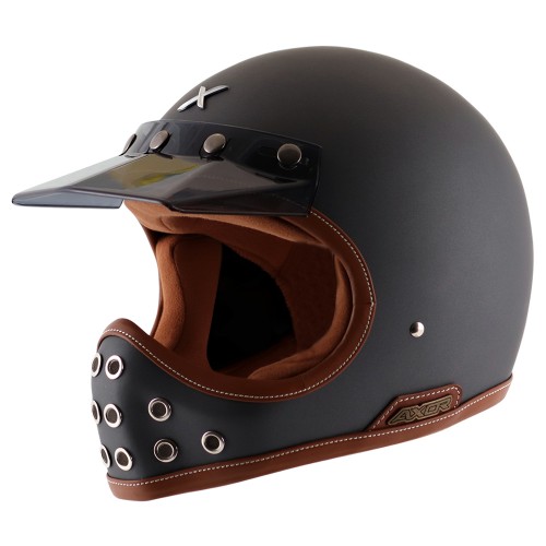 Cascos de motocicleta AXOR "RETRO MOTO-X " DOT certificados - Imagen 41 de 53