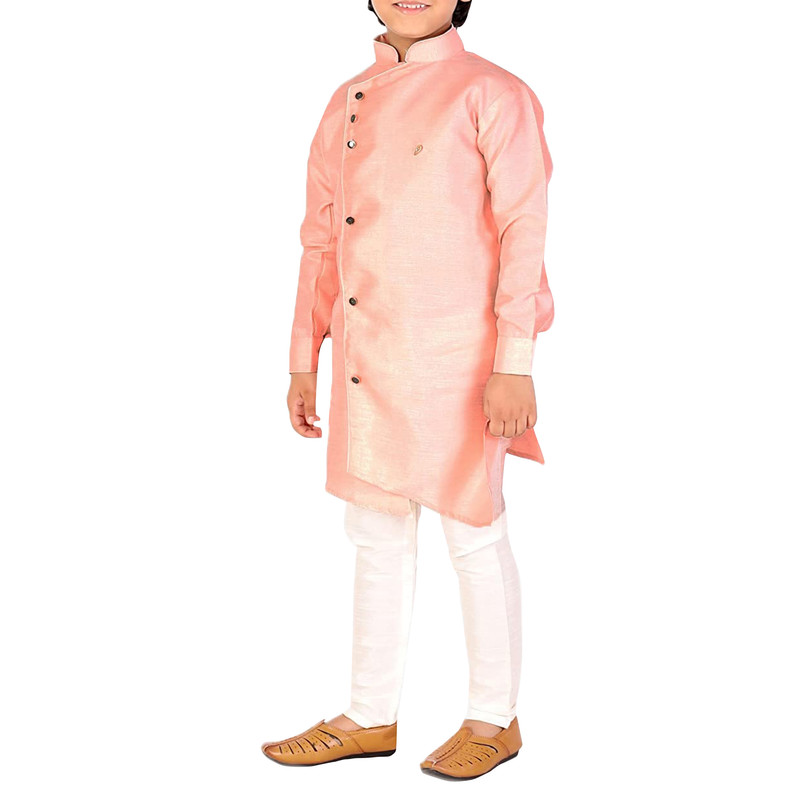 Kids Boys Kurta Pajama Set Stylish Wedding Sherwani Festive & Party Ethnic Wear - Picture 74 of 74