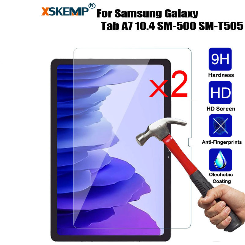 2PCS Glass Screen Protector Shield Samsung Galaxy Tab S7 S8 S6 S5e S4 S3 A7 A8 - Picture 25 of 40