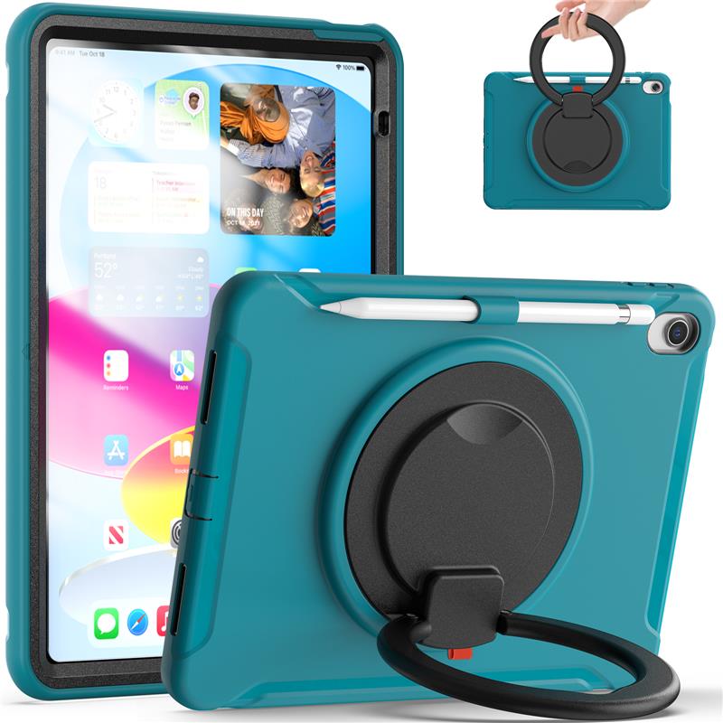 Rugged Shockproof Stand Hard Case For iPad 10th 10.9 iPad 5th 6th 9.7 Air mini - Picture 45 of 122