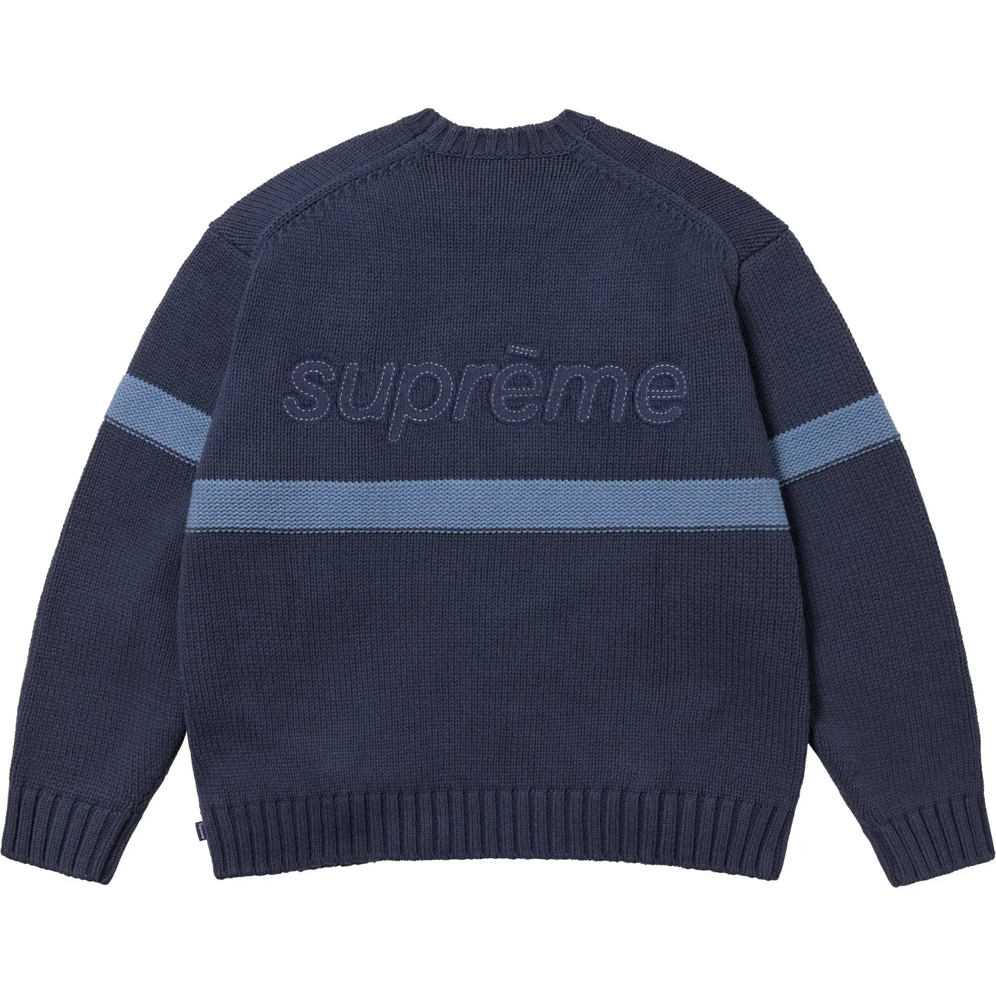 supreme Tonal Appliqué Sweater Brown XL Supreme Tonal Applique