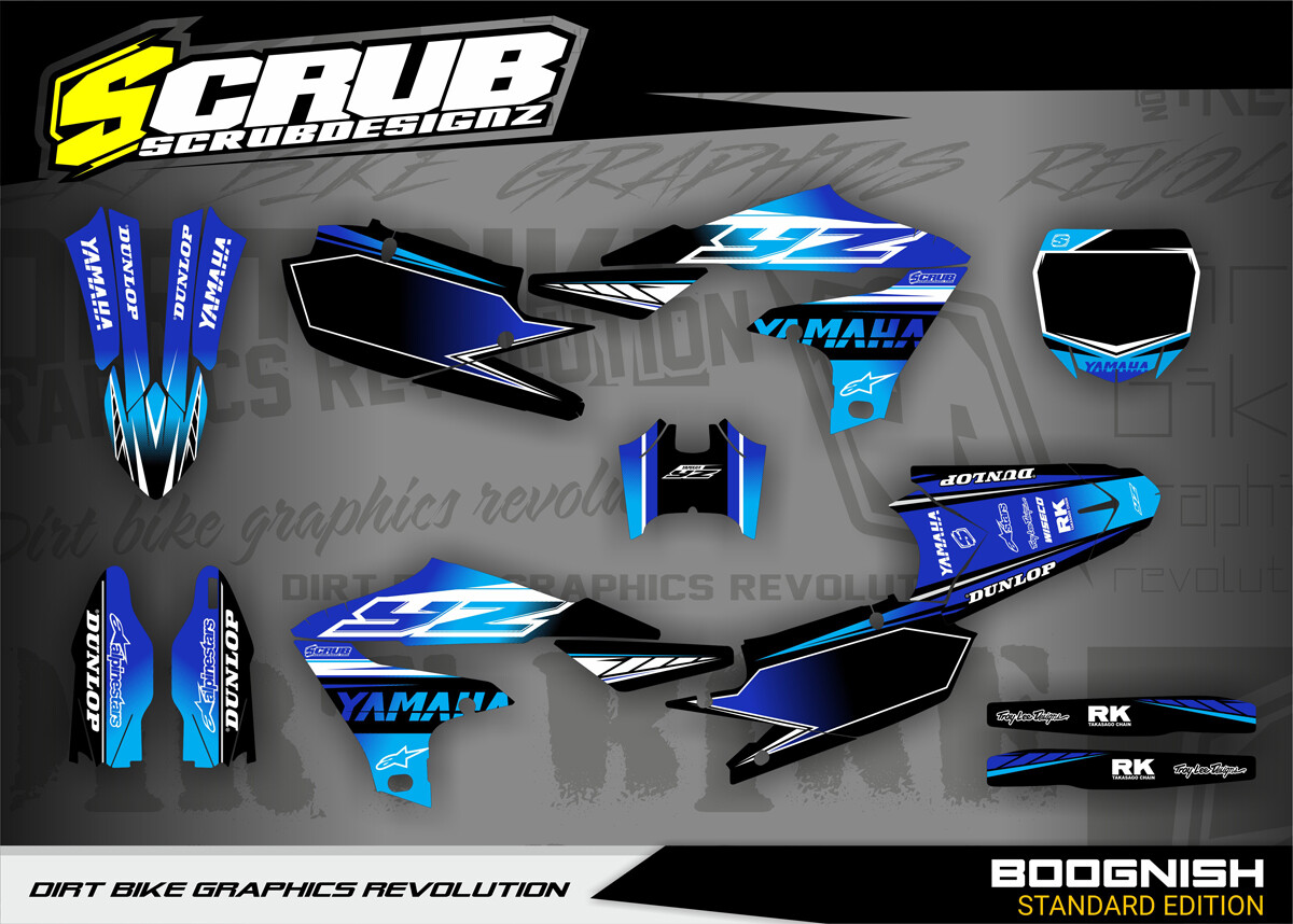 Yamaha graphics YZ450f 2018 2019 2020 2021 2022 YZf 450 Decals