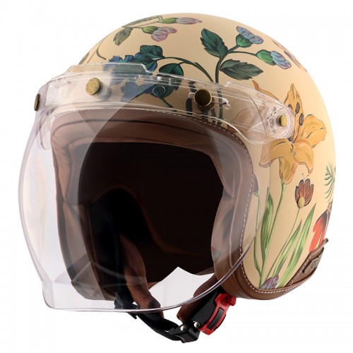 Cascos de moto cara abierta AXOR “ RETRO JET GIRLS” - Imagen 11 de 26