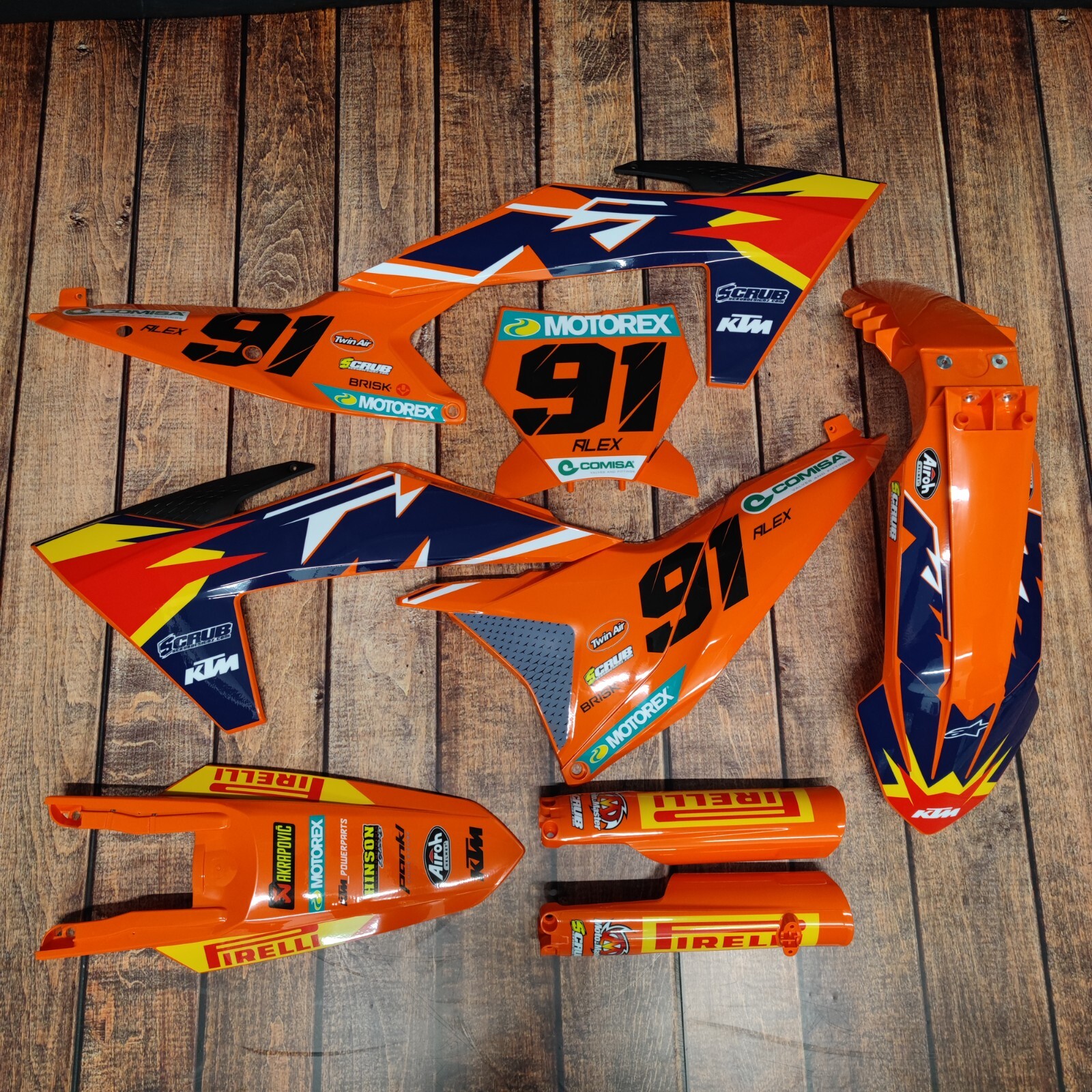 Plastics + Graphics KTM 2023 2024 XC XC-F SX SX-F