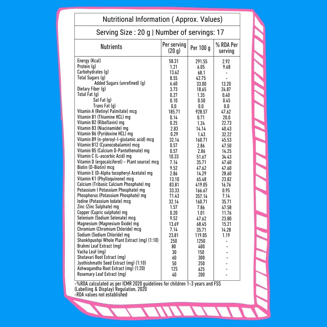 BRAINIFY BY BETTER Herbs Nutri 7 Herbs + Millets + Nuts Drink Powder ...