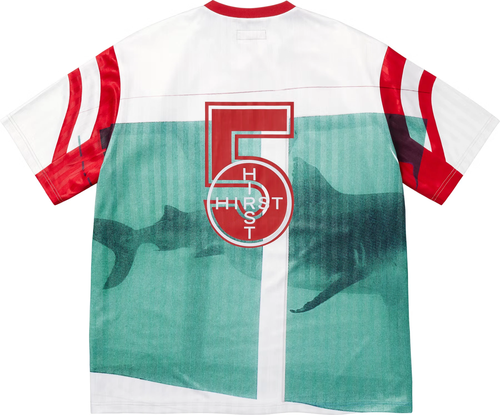 Supreme x Damien Hirst Soccer Jersey Black White 2colors SS25