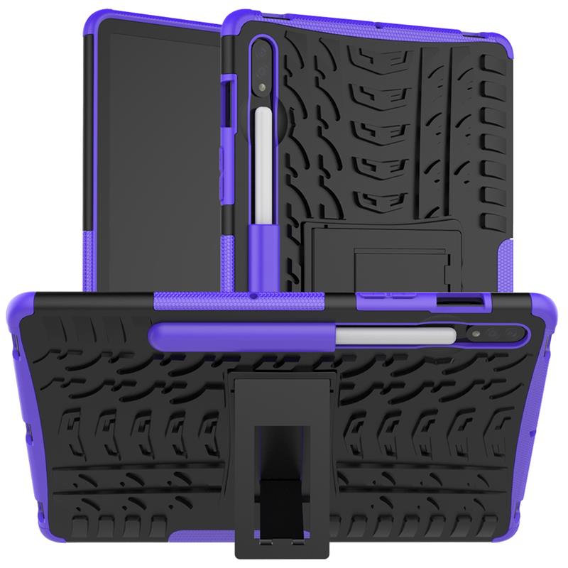 Funda abatible de silicona resistente a prueba de golpes para tablet Samsung Galaxy Tab S9 S9+ - Imagen 22 de 28
