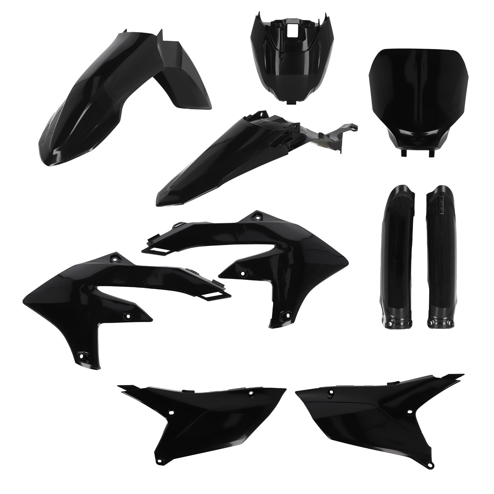 Yamaha 2023 YZ450F YZ450FX Plastics Kit + Airbox + Fork guards