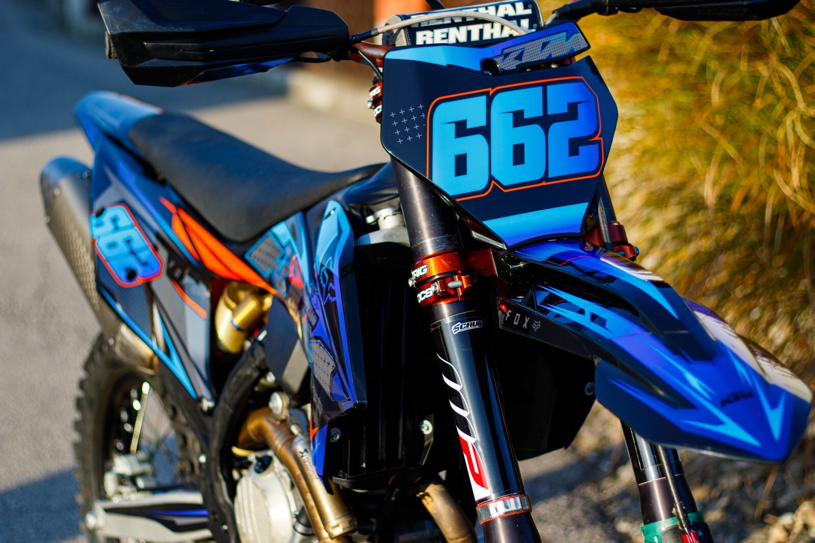 Plastics + Graphics KTM SX SX-F XC XC-F 2019 2020 2021 2022 Custom race number