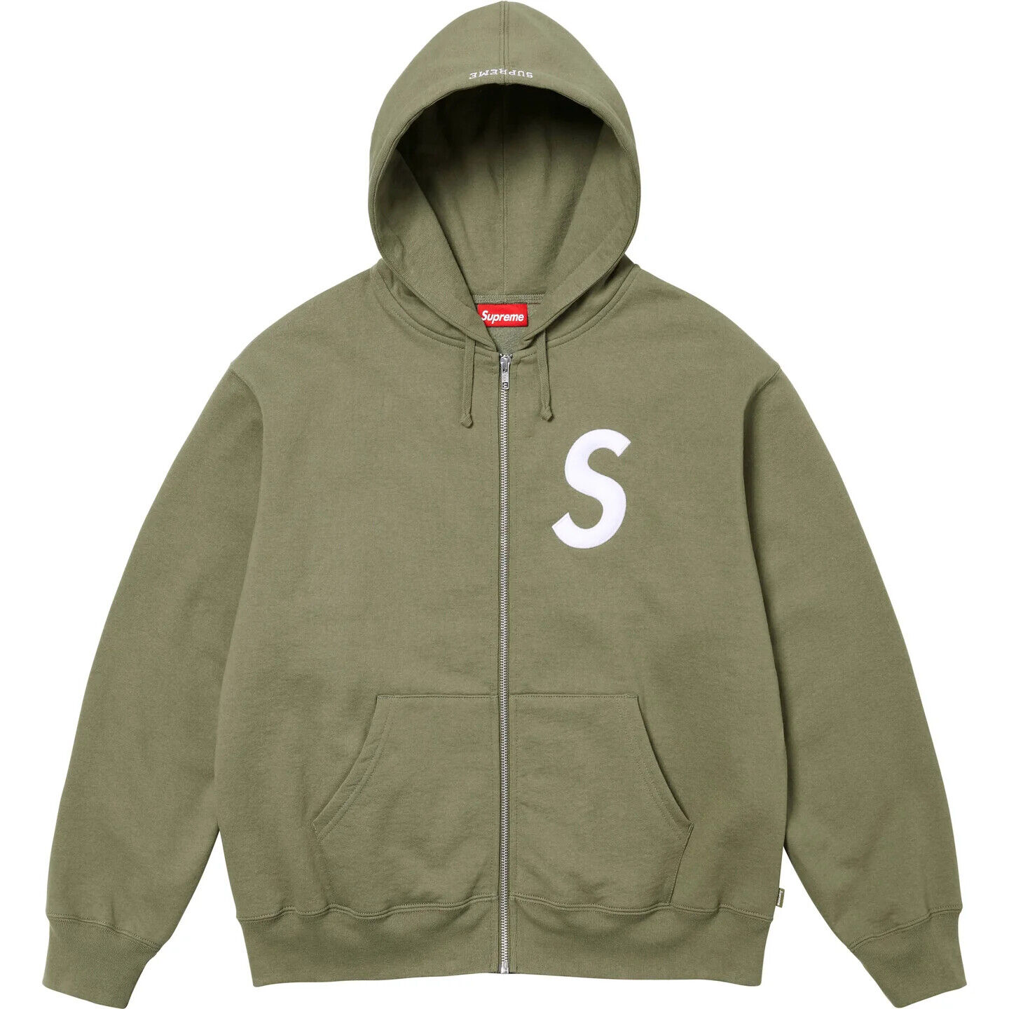 Supreme S Logo Zip Up Hooded Sweatshirt FW24 6colors | eBay UK