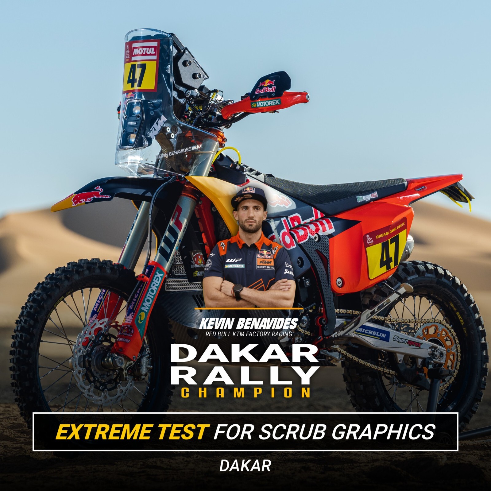 KTM graphics SMC-R 690 2019 2020 2021 2022 2023 SCRUB decals stickers Supermoto