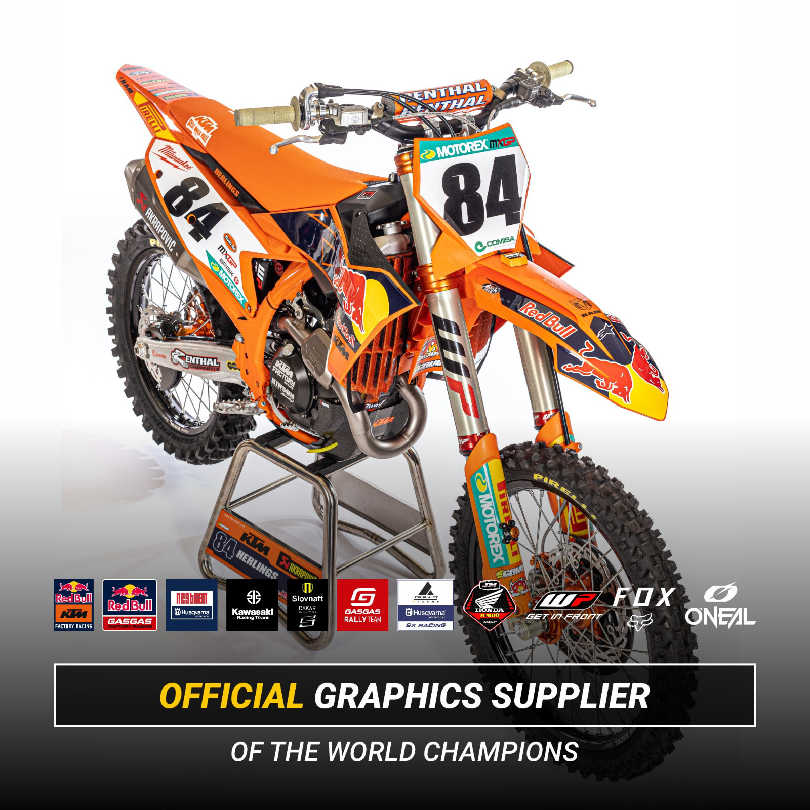 Graphics YZ125 YZ250 Yamaha 2022 2023 2024 Decals Stickers Race Number