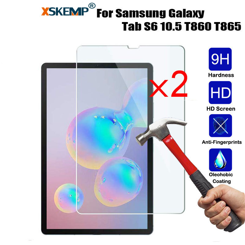 2PCS Glass Screen Protector Shield Samsung Galaxy Tab S7 S8 S6 S5e S4 S3 A7 A8 - Picture 19 of 40