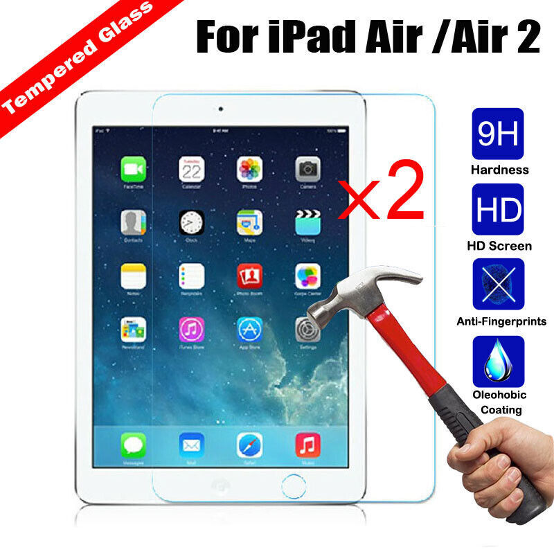 2Pcs For iPad Pro 10.5 mini 5 Air 1 2 3 Tempered Glass Screen Protector Film - Picture 19 of 21