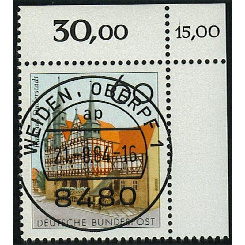 Federal Republic of Germany 1984, Mich.-No.: 1222, stamped corner edge KBWZ…