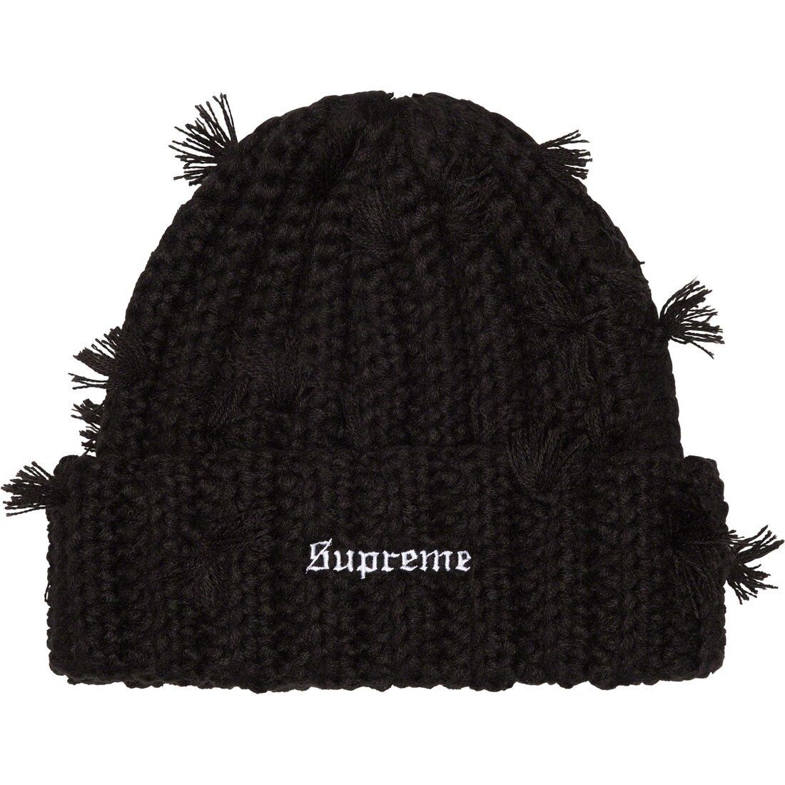 Supreme Hand Tied Black Multi Beanie 2colors FW23 Brand New | eBay UK