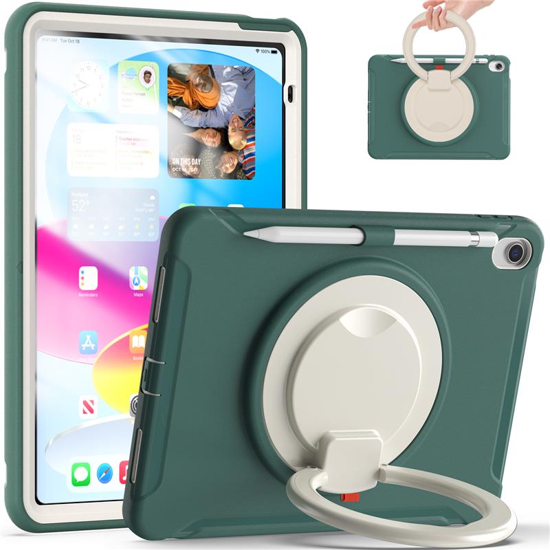 Rugged Shockproof Stand Hard Case For iPad 10th 10.9 iPad 5th 6th 9.7 Air mini - Picture 81 of 122