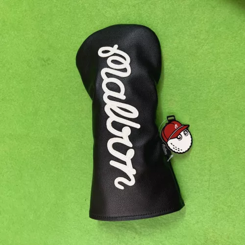 Golf club head cover,serving rod, wooden mixed cover, pure black ,white letters- - 第 31/34 張圖片