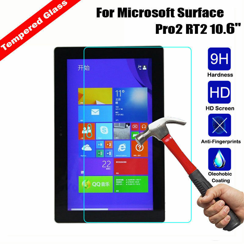 2Pcs For Microsoft Surface Pro 7 6 5 4 3 2 Tempered Glass Screen Protector Cover - Picture 14 of 17