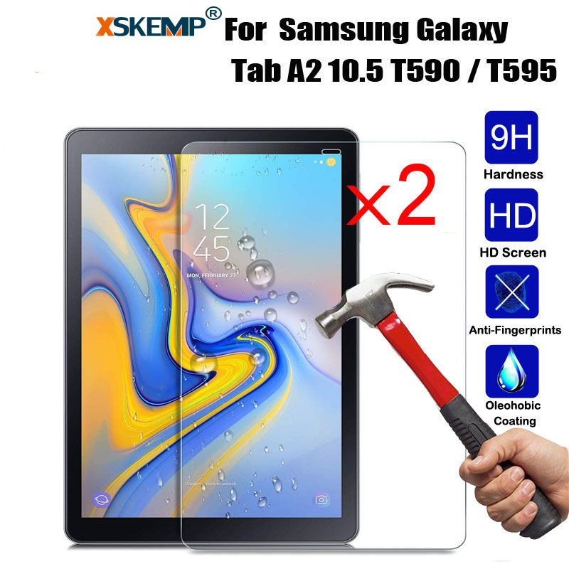 2PCS Glass Screen Protector Shield Samsung Galaxy Tab S7 S8 S6 S5e S4 S3 A7 A8 - Picture 28 of 40