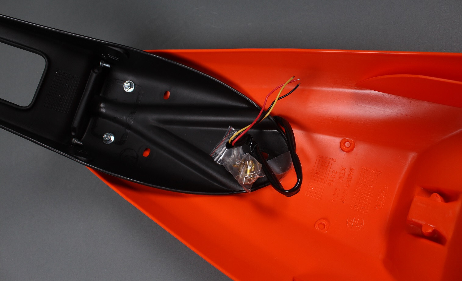 Plastics KTM LC4 SXC SC 620 625 640 660 1999 - 2007 LED Enduro Orange Kit