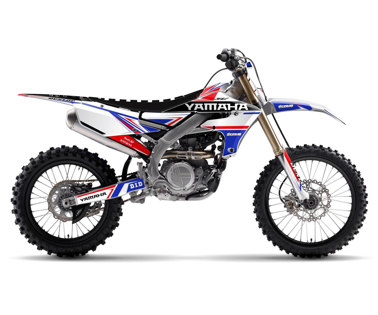 Yamaha graphics YZ450f 2018 2019 2020 2021 2022 YZf 450 Decals FX