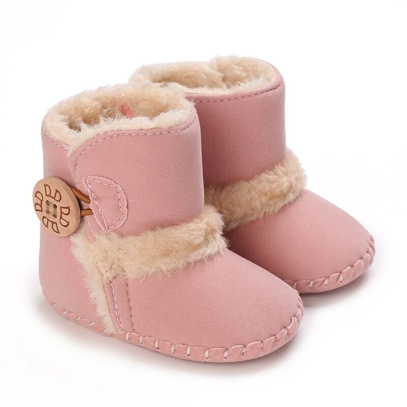 Newborn Infant Baby Girls Soft Pram walker Sneakers Toddler 
