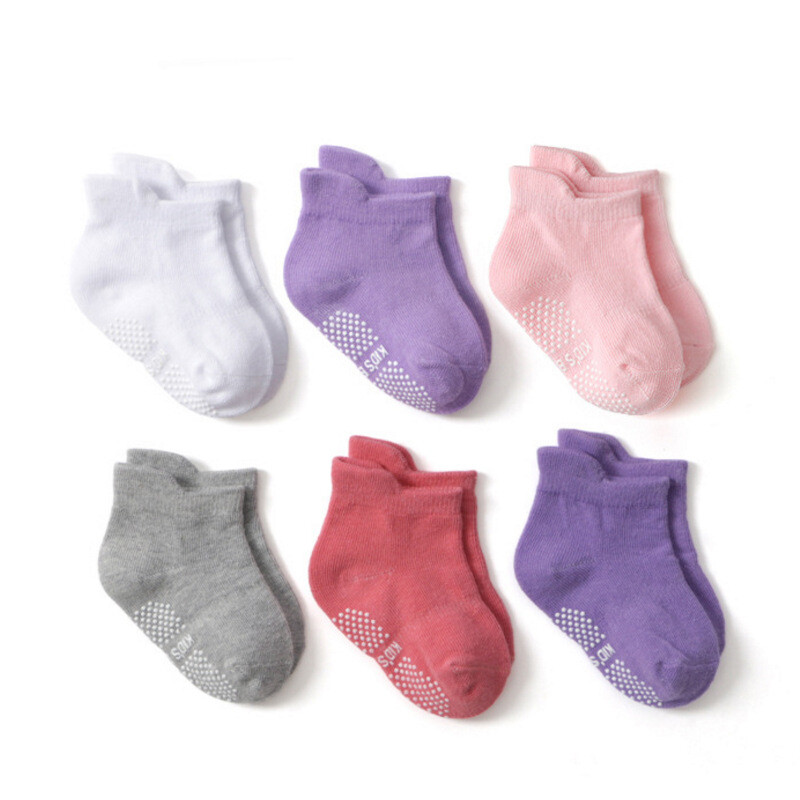 6 Pairs Or 12 Pairs Toddler Ankle Socks Baby Socks Soft Cotton Infant Boys Girls