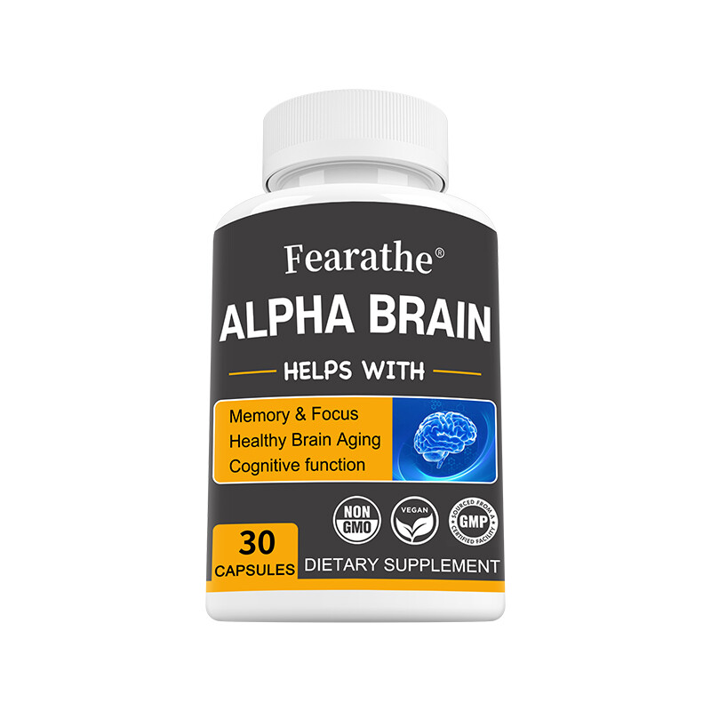Alpha Brain Memory & Focus – 30/60/120 Capsules – Best before 08/2026 -…