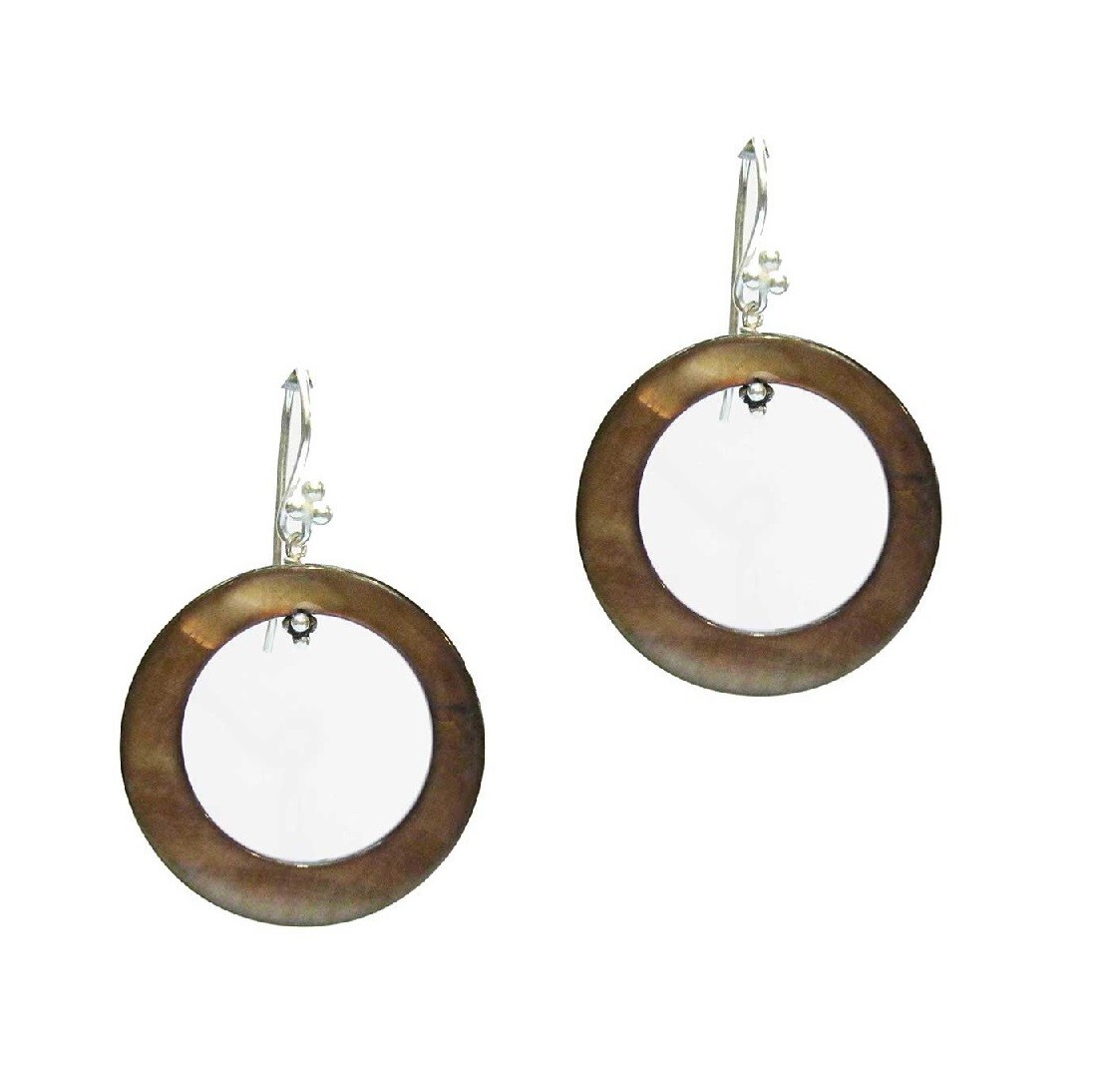 Pendientes de plata de ley 925 oxidada | Diseño de piedras preciosas y...