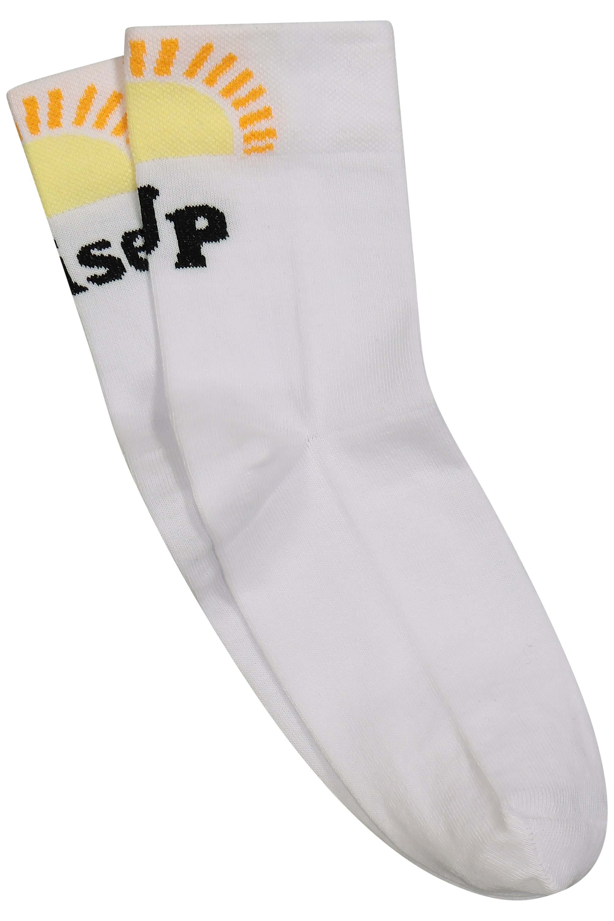 SAOLA Ulla Popken calze donna taglie forti gambale corto tacco stampato sole 815412