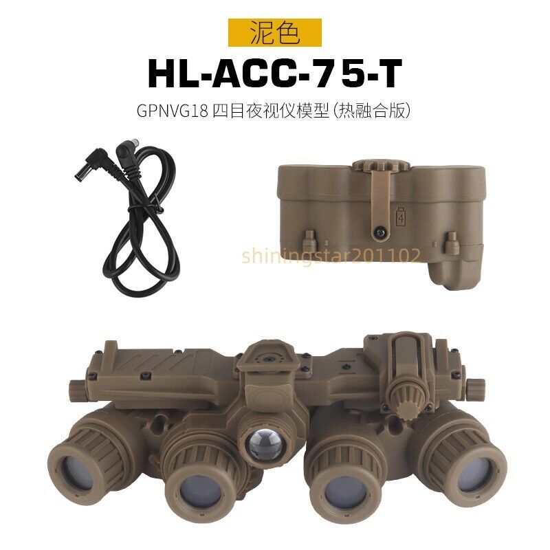 Tactical Helmet GPNVG 18 Night Vision Goggle NVG DUMMY Model