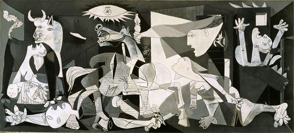 PABLO PICASSO GUERNICA CUBISMO SURREALISMO ARTE GICLEE IMPRIMIR FINO LONA - Imagen 3 de 4