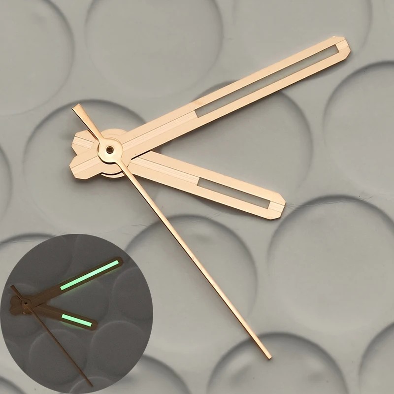 C3 Green Luminous Watch Hands for NH35 NH36 4R35 4R36 7S26 PRX Style