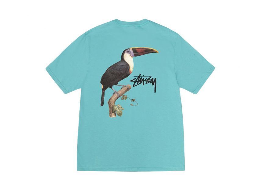 『Stussy』Toucan T-Shirt★Cotton Jersey★Black★Unisex★ Stussy Toucan Tee Black Men's - SS24 - US