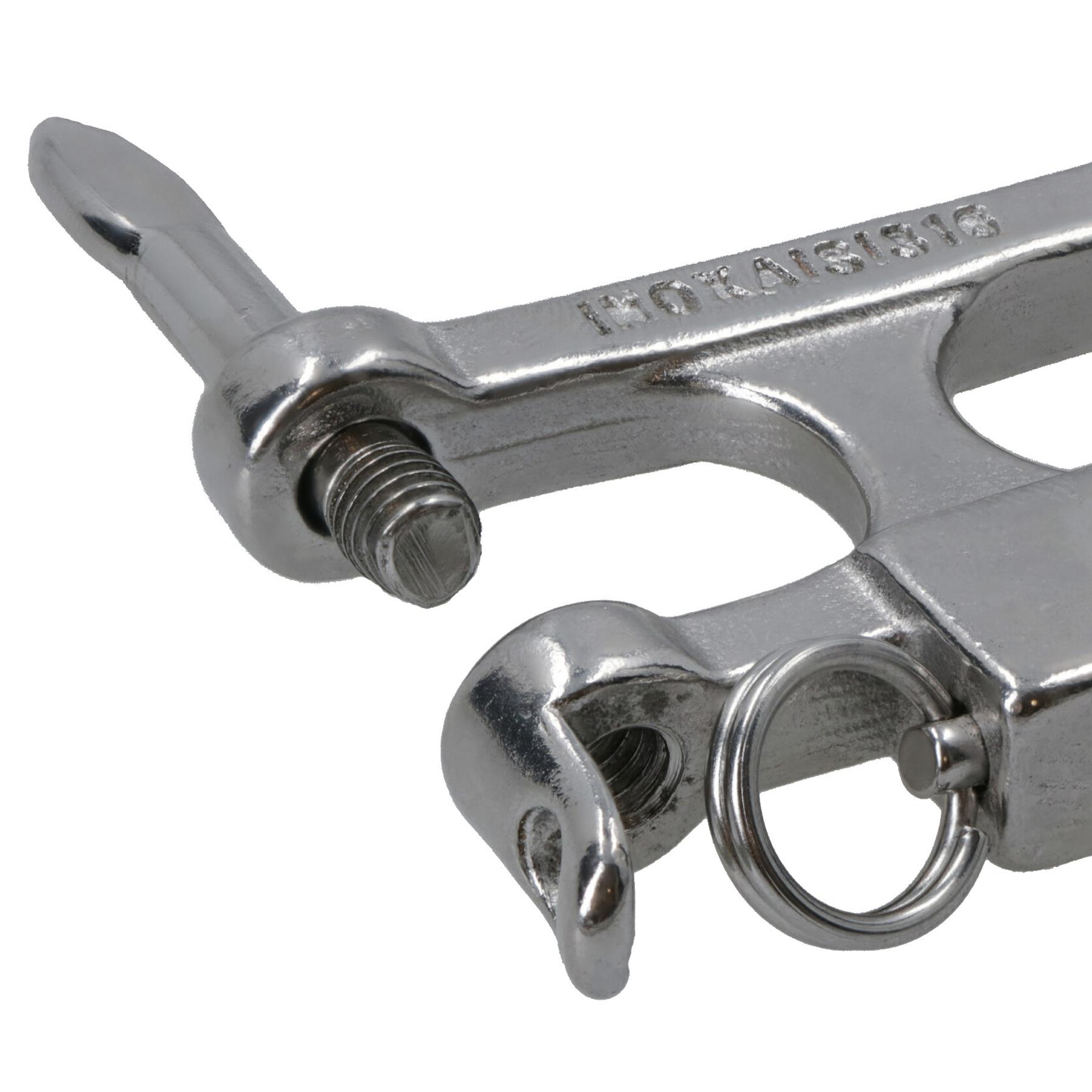 Wasserski Haken Schnellverschluss Marine Grade Edelstahl Sicherheitsschäkel 316