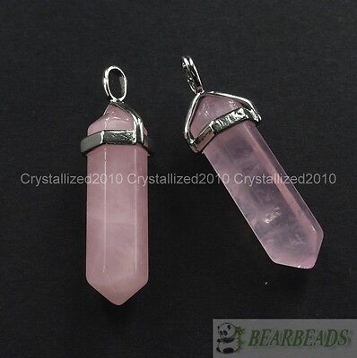 Ciondolo Esagonale Multicolor Ciondolo Reiki Chakra In Pietre - Foto 11