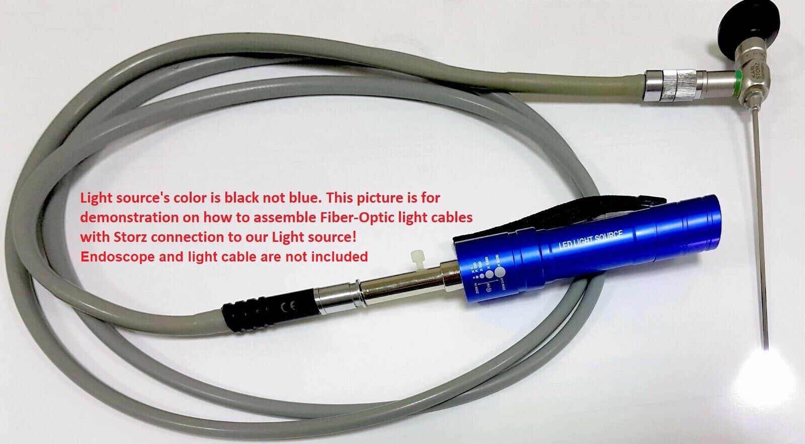 Source Lumière LED ClaraMed U1 Pour Endoscopes - Haute Puissance, Référence U1000, Usage Médical/vétérinaire